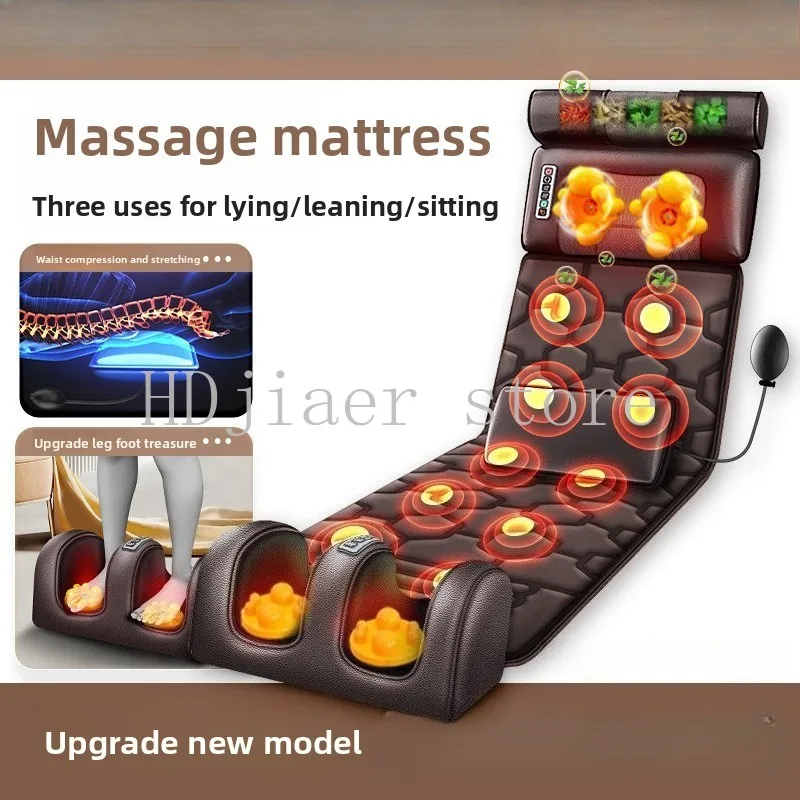 Household massage mattress cushion, which can knead the cervical spine, neck, waist and legs, and can also be folded
Household massage mattress cushion, which can knead the cervical spine, neck, waist and legs, and can also be folded
