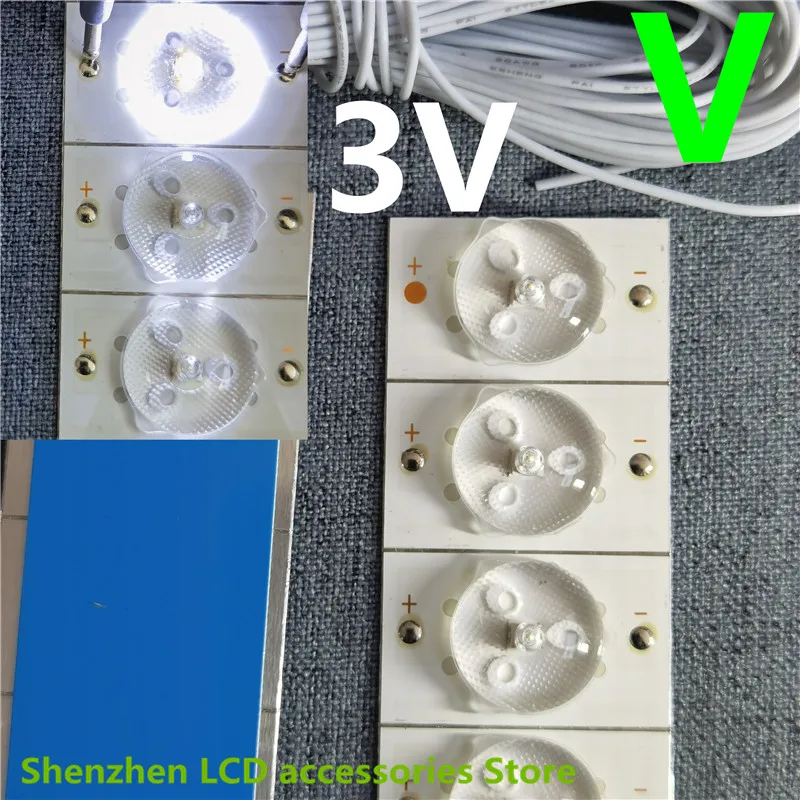 100%NEW 3v 6v SMD Lamp Beads with Optical Lens Fliter for LED TV Repair Sam sung UA46F5500AJ UA46F5000AR UA46F5000HJ
100%NEW 3v 6v SMD Lamp Beads with Optical Lens Fliter for LED TV Repair Sam sung UA46F5500AJ UA46F5000AR UA46F5000HJ