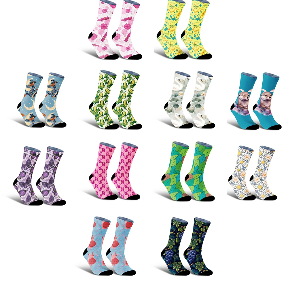 Unisex Spray - Printed Cycling Socks: Diverse Designs, Sweat - Absorbent, Breathable
Unisex Spray - Printed Cycling Socks: Diverse Designs, Sweat - Absorbent, Breathable