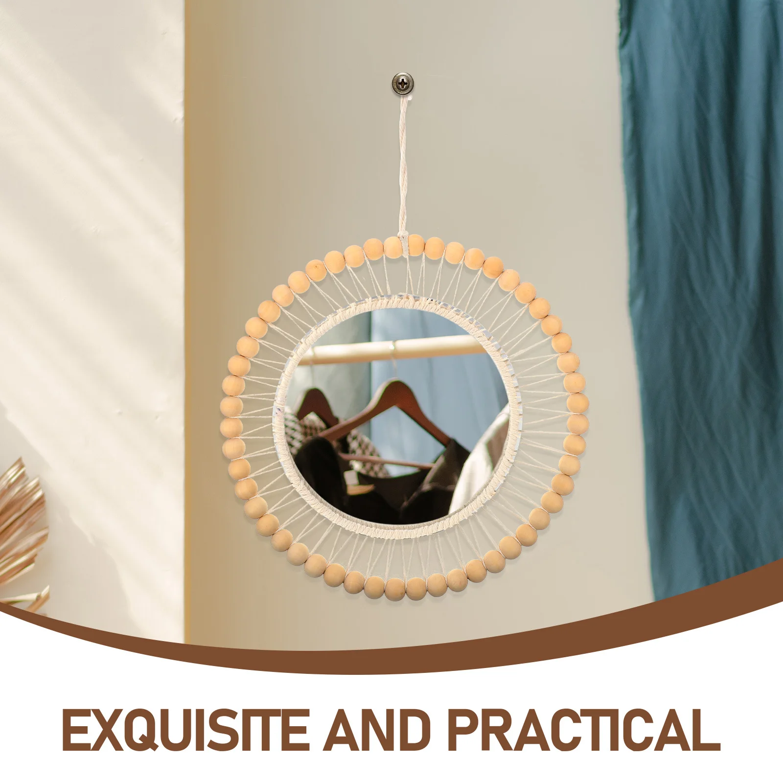 Hanging Bohemian Cotton Rope Decor Home Hotel Woven Tapestry Art Simple Style Pendant Home Wall Decorative Mirror Wall Mirrors
Hanging Bohemian Cotton Rope Decor Home Hotel Woven Tapestry Art Simple Style Pendant Home Wall Decorative Mirror Wall Mirrors