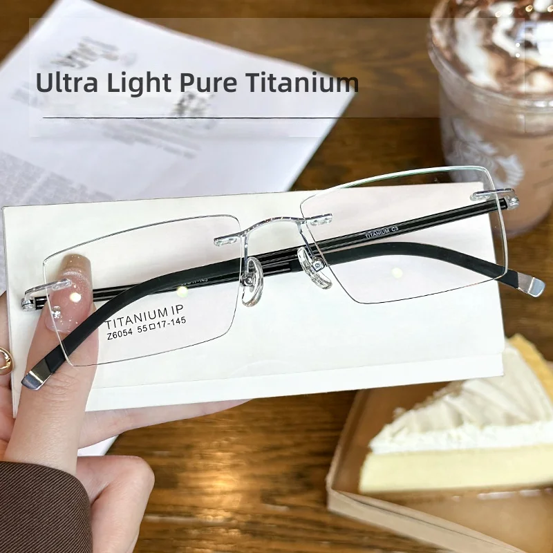 DIEDIESEE Commercial Pure Titanium Frameless Frame Can Be Equipped With Prescription Glasses Frames For Myopia Hyperopia 6054
DIEDIESEE Commercial Pure Titanium Frameless Frame Can Be Equipped With Prescription Glasses Frames For Myopia Hyperopia 6054