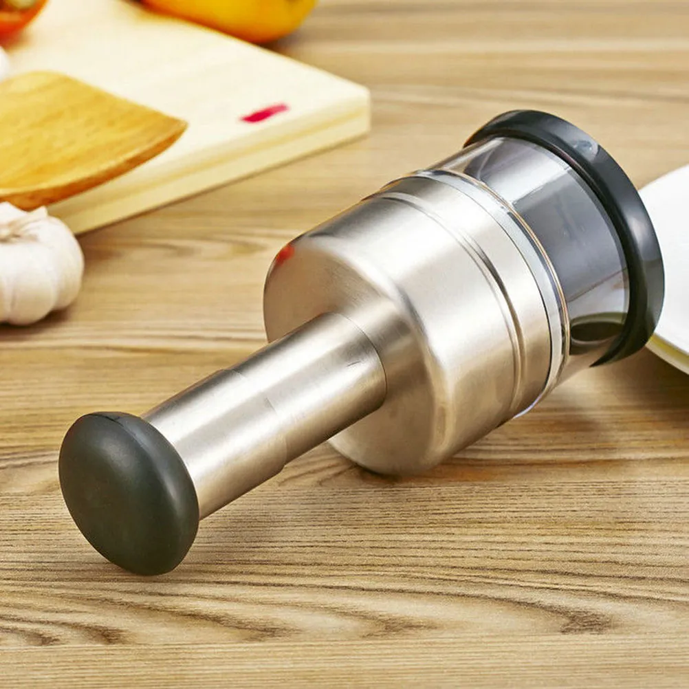 Stainless Steel Onion Crusher Multipurpose Vegetable Chopper Slicer Kitchen Tool Garlic Ginger Mincer Non Slip Handle Clear
Stainless Steel Onion Crusher Multipurpose Vegetable Chopper Slicer Kitchen Tool Garlic Ginger Mincer Non Slip Handle Clear