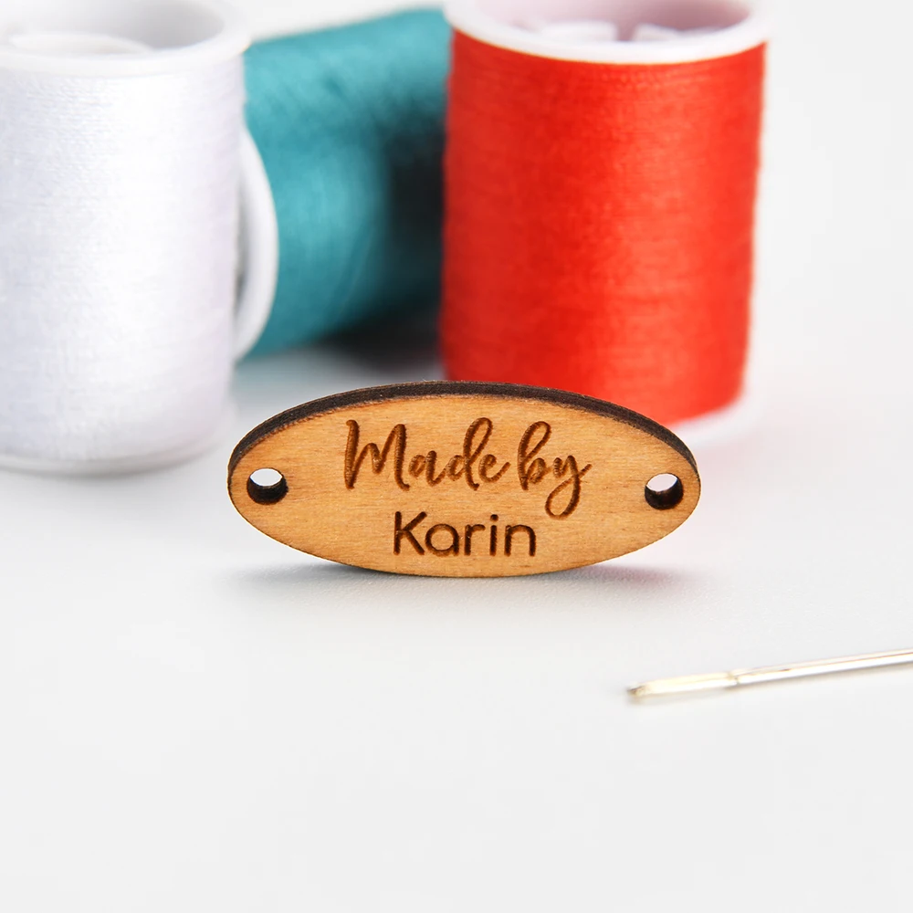 Oval Laser-Cut Wooden Labels - 3mm Eco-Friendly for Jewelry, Handbags, DIY Gifts, Bulk 50pcs Custom Tags (12.5x30mm)
Oval Laser-Cut Wooden Labels - 3mm Eco-Friendly for Jewelry, Handbags, DIY Gifts, Bulk 50pcs Custom Tags (12.5x30mm)