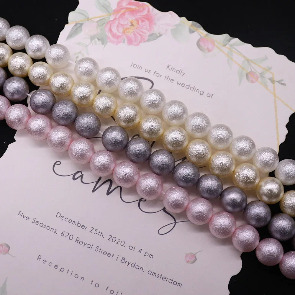 Light Luxury Colorful Dyed Round Cotton Imitation Pearl Glass Straight-hole Loose Beads DIY Accessories Gift Necklaces Bracelets
Light Luxury Colorful Dyed Round Cotton Imitation Pearl Glass Straight-hole Loose Beads DIY Accessories Gift Necklaces Bracelets