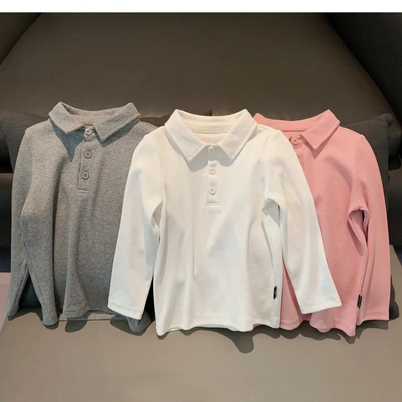 2024 new Boys Polo Shirts Long Sleeve Tops for Kids Solid Color Children T-shirt Cotton Baby Tops Toddler Spring Autumn Outwear
2024 new Boys Polo Shirts Long Sleeve Tops for Kids Solid Color Children T-shirt Cotton Baby Tops Toddler Spring Autumn Outwear
