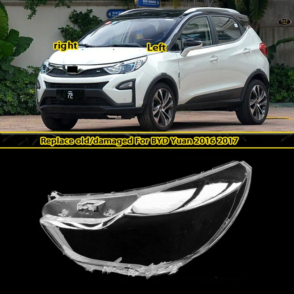 Transparent Headlamp Cover For BYD Yuan 2016 2017 Front Headlight Shell Lamp Shade Plexiglass Replace Original Lampshdade
Transparent Headlamp Cover For BYD Yuan 2016 2017 Front Headlight Shell Lamp Shade Plexiglass Replace Original Lampshdade