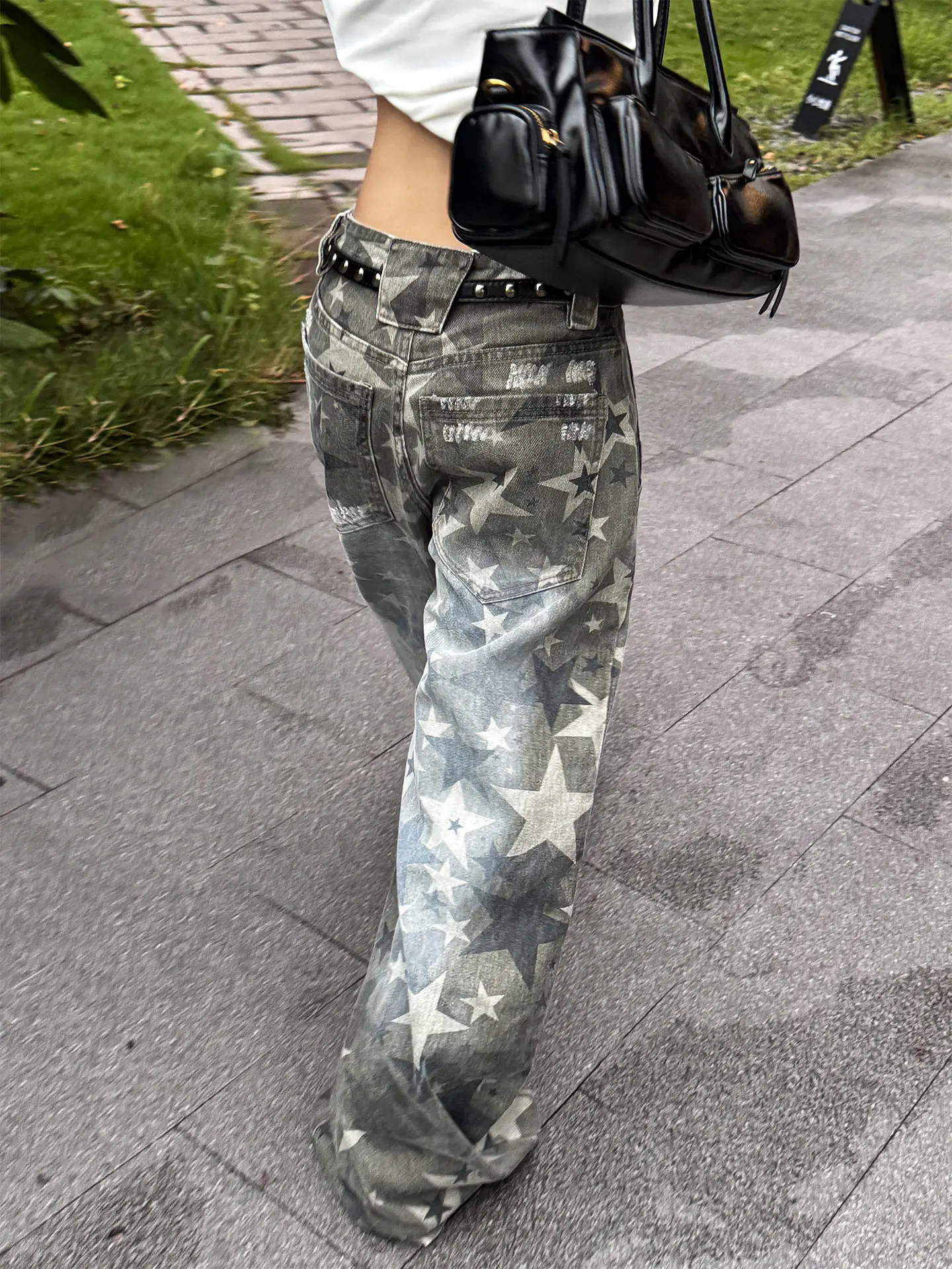 American High Street Retro Camouflage Workwear Jeans Loose Straight Leg Wide Leg Pants Men Women Street Style Slimming Effect
American High Street Retro Camouflage Workwear Jeans Loose Straight Leg Wide Leg Pants Men Women Street Style Slimming Effect