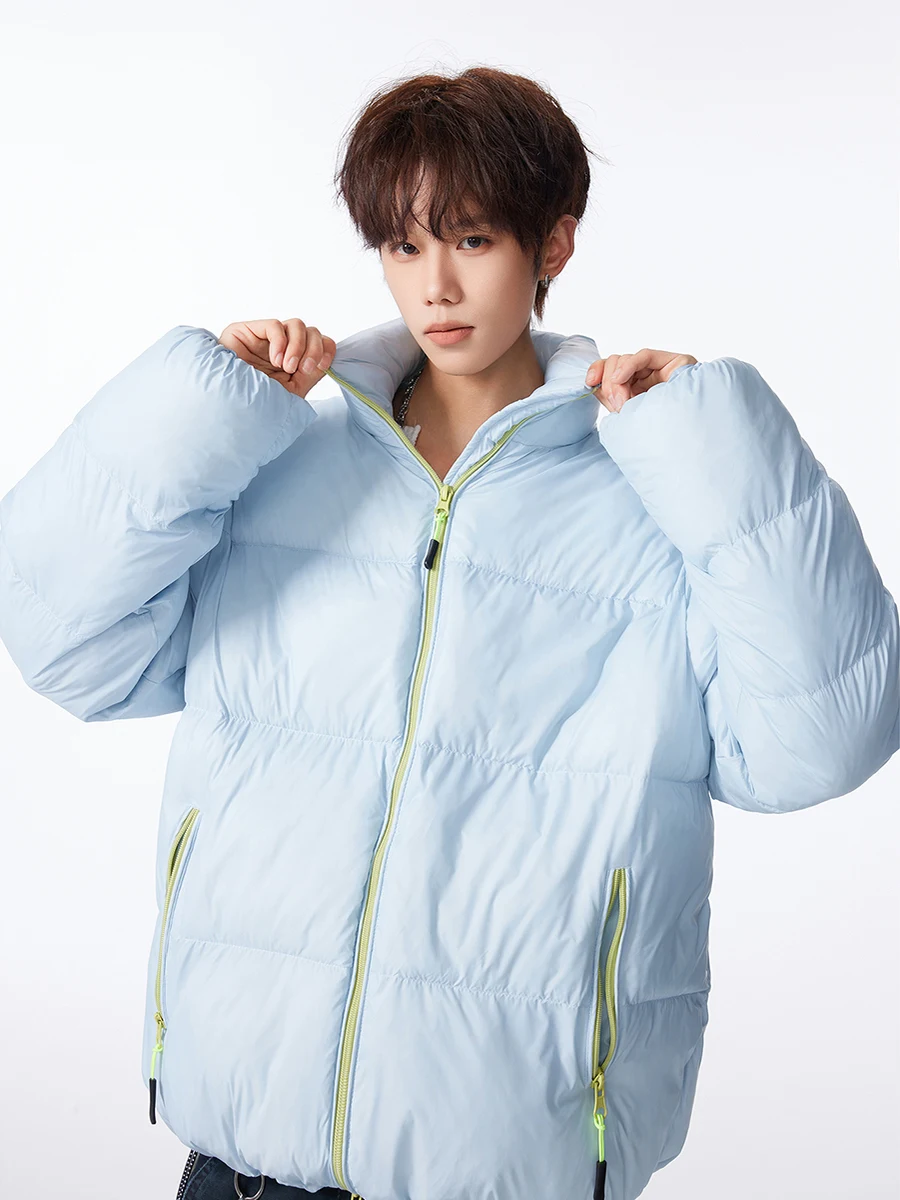 American Sle Color Blo Cotton Jaet Men's Winter Quilted Casual Bread Sle Trendy Loose Fit Cotton Outerwear Coat
American Sle Color Blo Cotton Jaet Men's Winter Quilted Casual Bread Sle Trendy Loose Fit Cotton Outerwear Coat