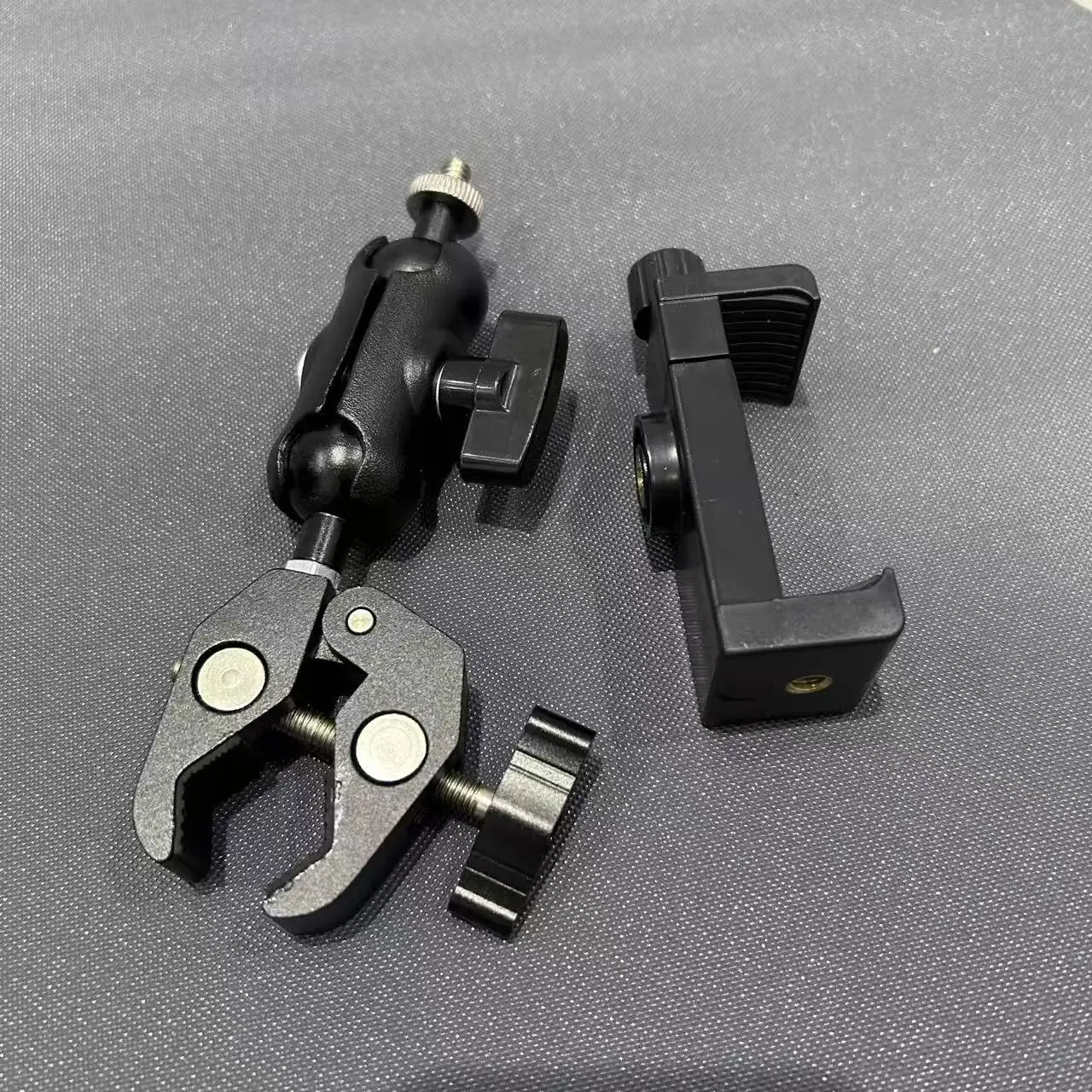 360 Degree Motorcycle Handlebar Stand Gopro Recording Accessory Suitable for Sports Cameras Cycling Bike Fixation
360 Degree Motorcycle Handlebar Stand Gopro Recording Accessory Suitable for Sports Cameras Cycling Bike Fixation