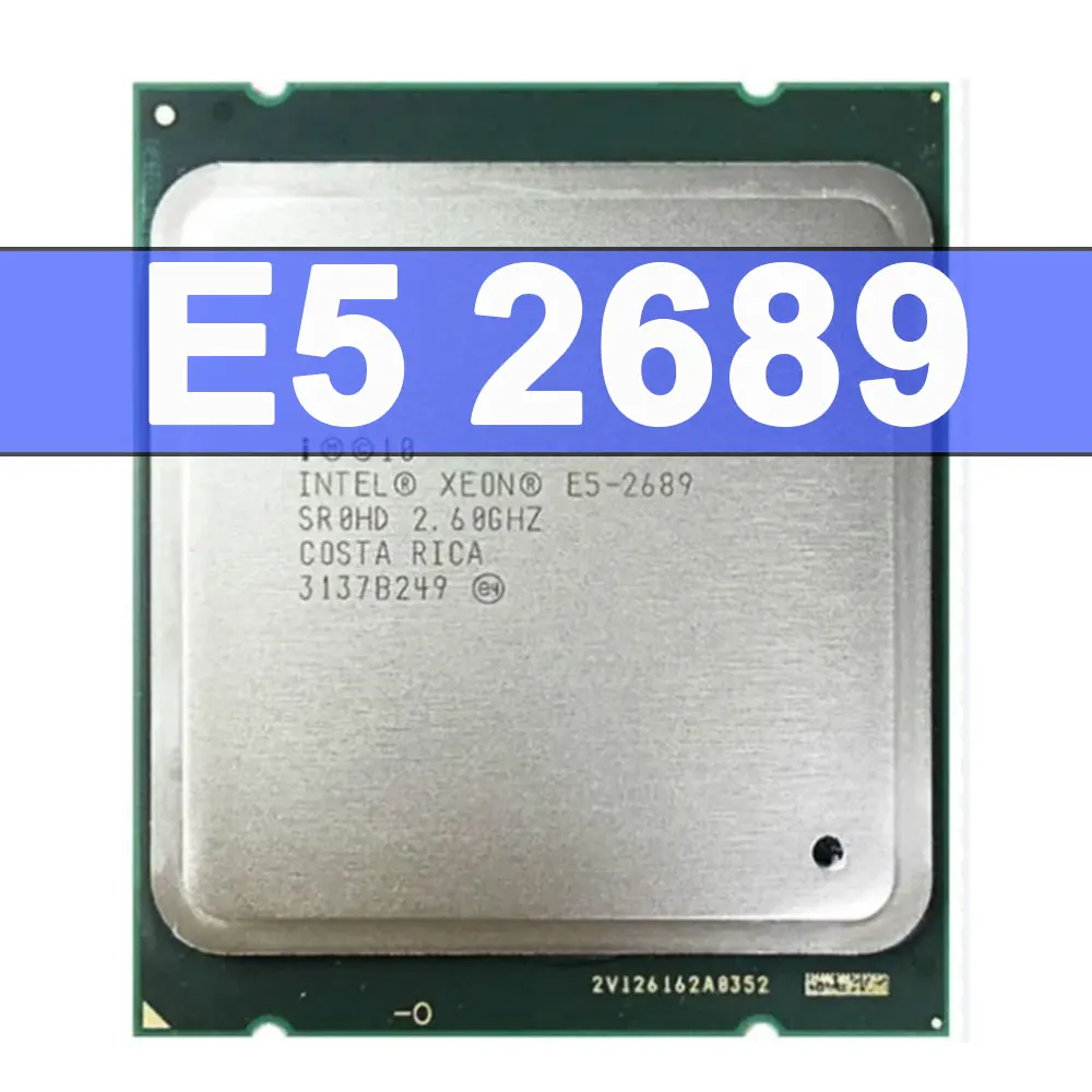Xeon E5 2689 LGA 2011 Процессор 2,6 ГГц, 8 ядер, 16 потоков, 20 м для материнской платы X79 Комплект XEON 
Xeon E5 2689 LGA 2011 Процессор 2,6 ГГц, 8 ядер, 16 потоков, 20 м для материнской платы X79 Комплект XEON