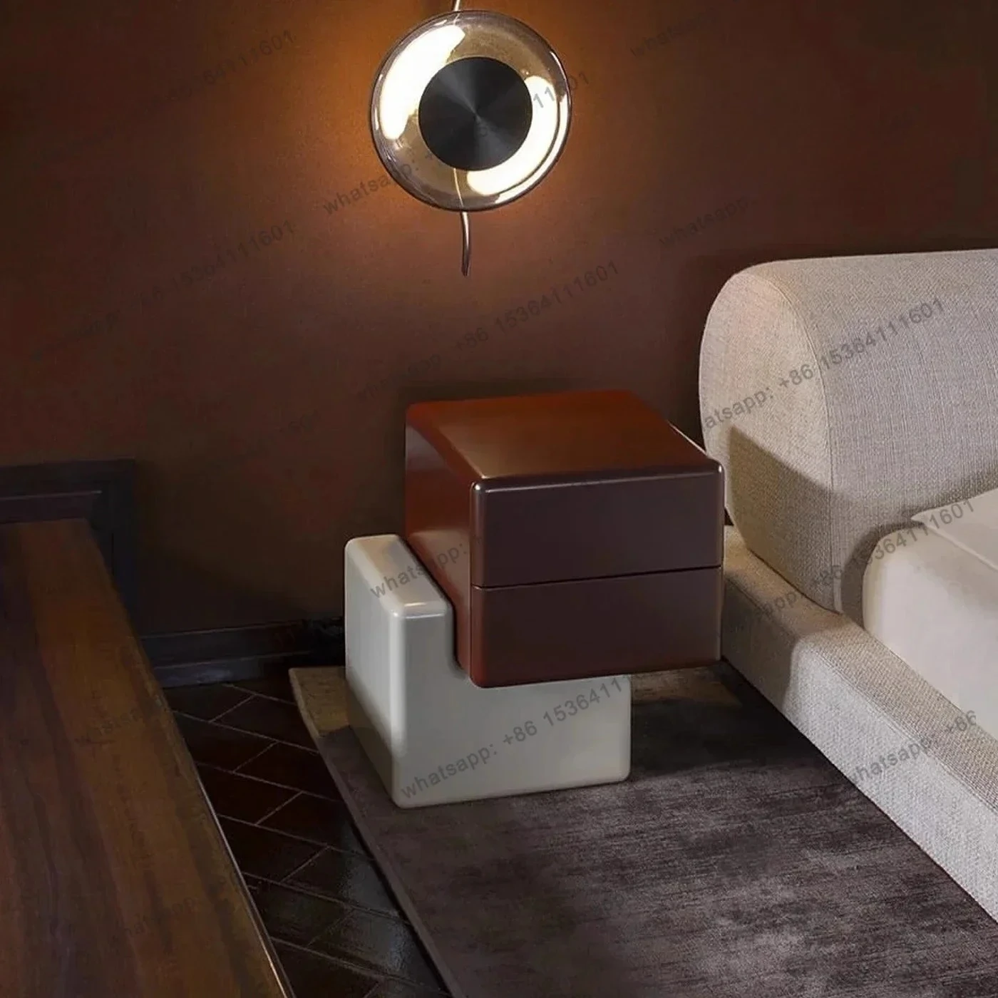 yj5 Nordic Designer Bedside Table Solid Wood Base Storage Bedside Stand Cabinet Creative Storage Cabinet Italian Style
yj5 Nordic Designer Bedside Table Solid Wood Base Storage Bedside Stand Cabinet Creative Storage Cabinet Italian Style