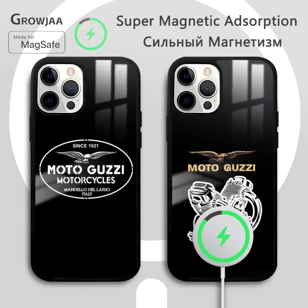 G-Guzzis Moto Logo Phone Case For IPhone 16 15 14 13 12 11 Pro Max Plus Mini Magsafe Mirror Wireless Magnetic Funda
G-Guzzis Moto Logo Phone Case For IPhone 16 15 14 13 12 11 Pro Max Plus Mini Magsafe Mirror Wireless Magnetic Funda