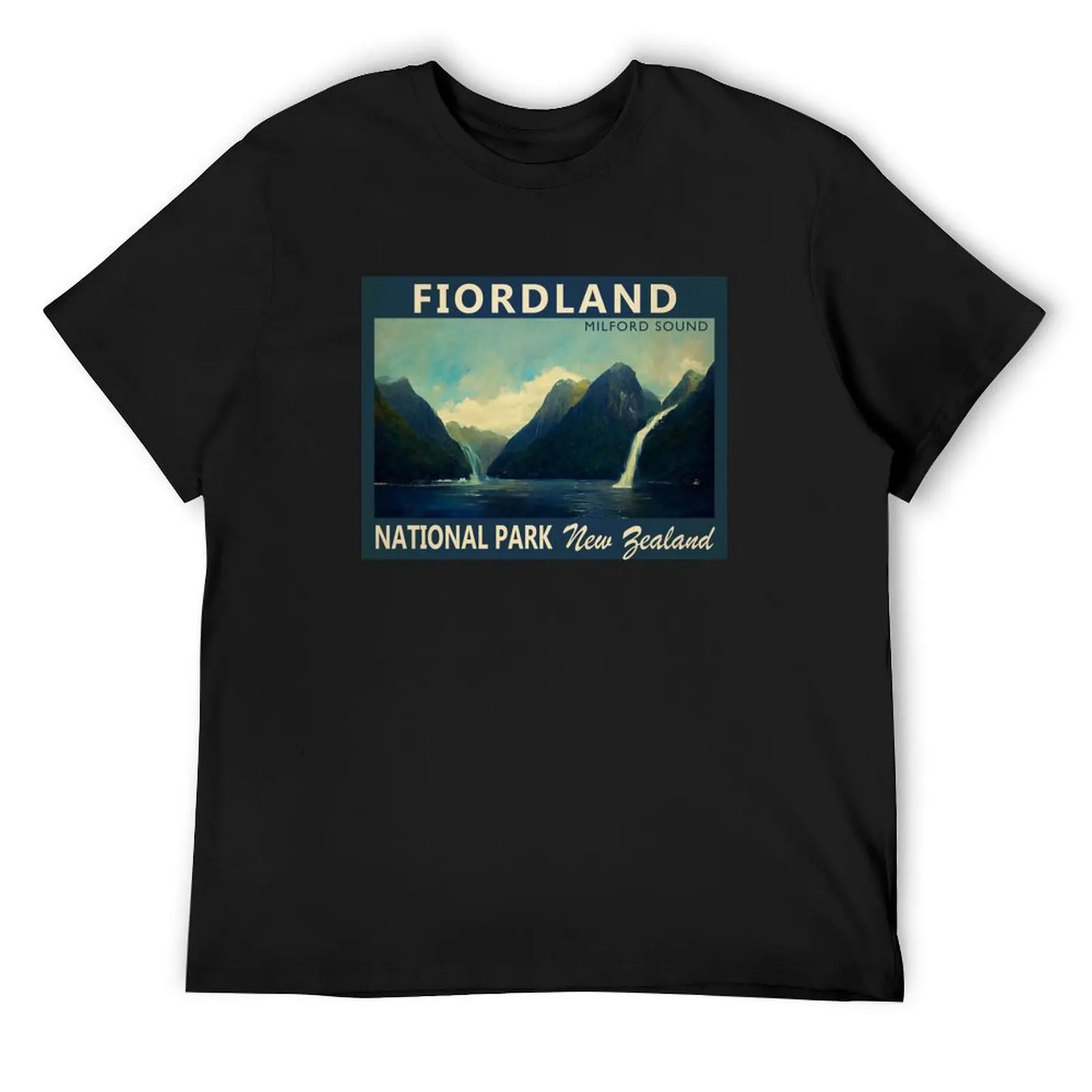 Fiordland National Park New Zealand Watercolor Vintage T-Shirt Luxury man anime shirt cute tops blanks t shirts men
Fiordland National Park New Zealand Watercolor Vintage T-Shirt Luxury man anime shirt cute tops blanks t shirts men