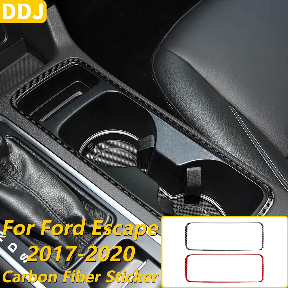 For Ford Escape 2017-2020 Carbon Fiber Central Control Water Cup Holder Frame Panel Cover Decorative Car Accessories Sticker
For Ford Escape 2017-2020 Carbon Fiber Central Control Water Cup Holder Frame Panel Cover Decorative Car Accessories Sticker
