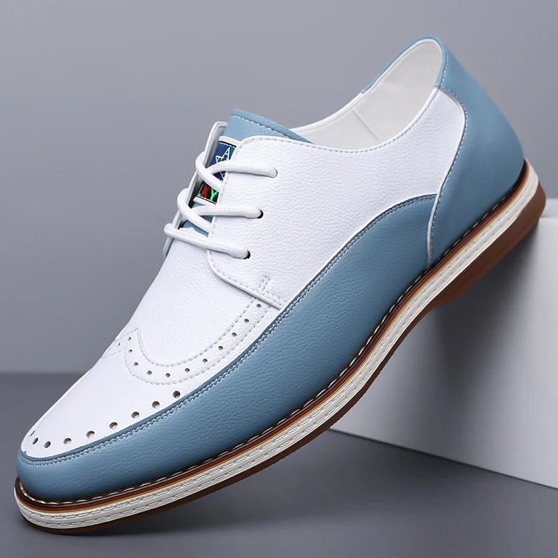 New Brogue Men Shoes, British Style Breathable Retro Leather Shoes, Business Casual Anti-slip Wear-resistant White Formal Shoes
New Brogue Men Shoes, British Style Breathable Retro Leather Shoes, Business Casual Anti-slip Wear-resistant White Formal Shoes