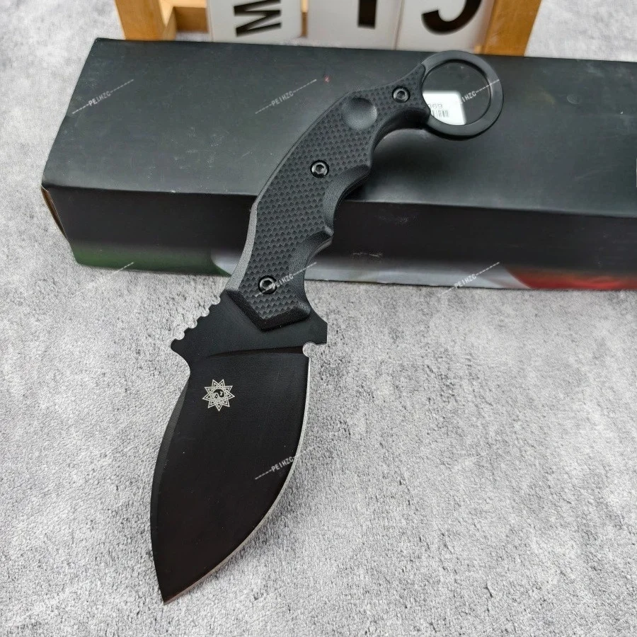 Integrated Small Straight Knife FX 637 with The Main Body 8Cr13Mov Blade G10 Handle Ergonomic Grip Lightweight and Durable
Integrated Small Straight Knife FX 637 with The Main Body 8Cr13Mov Blade G10 Handle Ergonomic Grip Lightweight and Durable