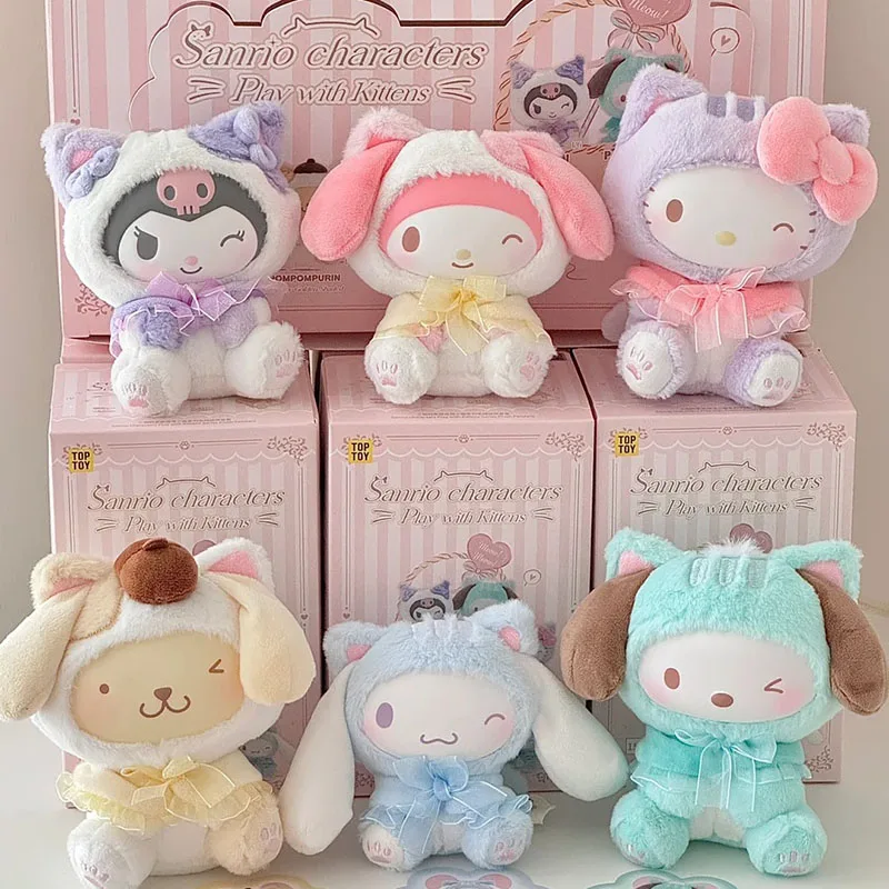 Sanrio Teasing Cat Series Vinyl Plush Blind Box Trendy Cute Girl Pendant Collectible Toy Authentic New
Sanrio Teasing Cat Series Vinyl Plush Blind Box Trendy Cute Girl Pendant Collectible Toy Authentic New