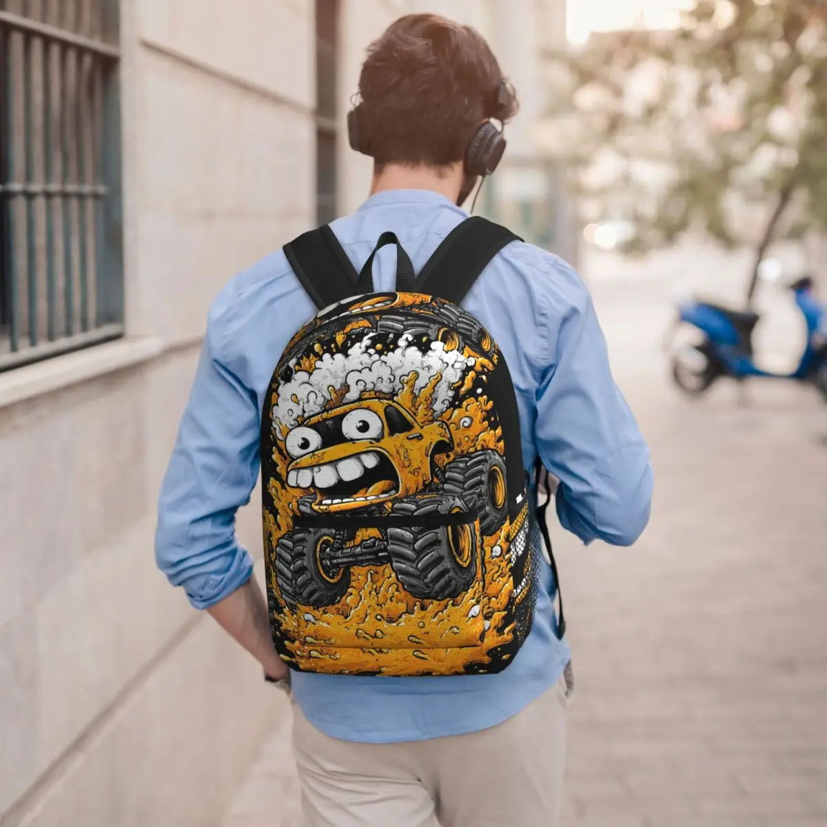 Cartoon Monster Truck In The Mountain Backpack Boys Girls BookBag Kids School Bag Laptop Shoulder Bags for Men Women
Cartoon Monster Truck In The Mountain Backpack Boys Girls BookBag Kids School Bag Laptop Shoulder Bags for Men Women