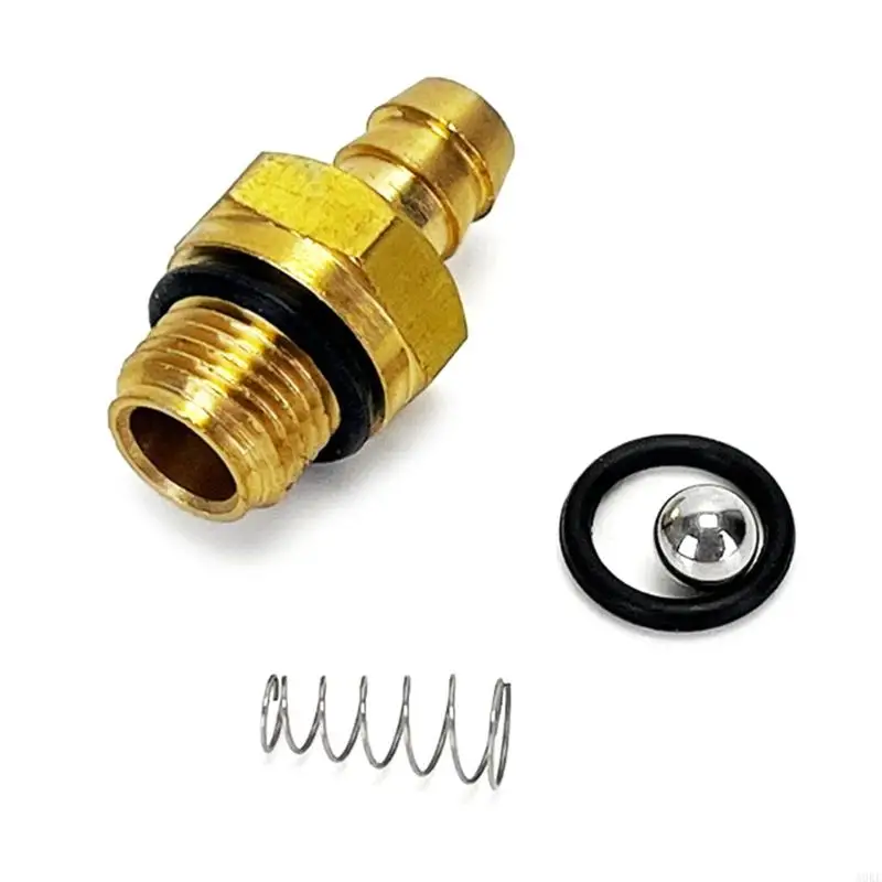 A0KE Replacement Chemic Injector Assembly for Pressure Washers Brass Barbs Check Valves Ball Spring O Rings Component
A0KE Replacement Chemic Injector Assembly for Pressure Washers Brass Barbs Check Valves Ball Spring O Rings Component
