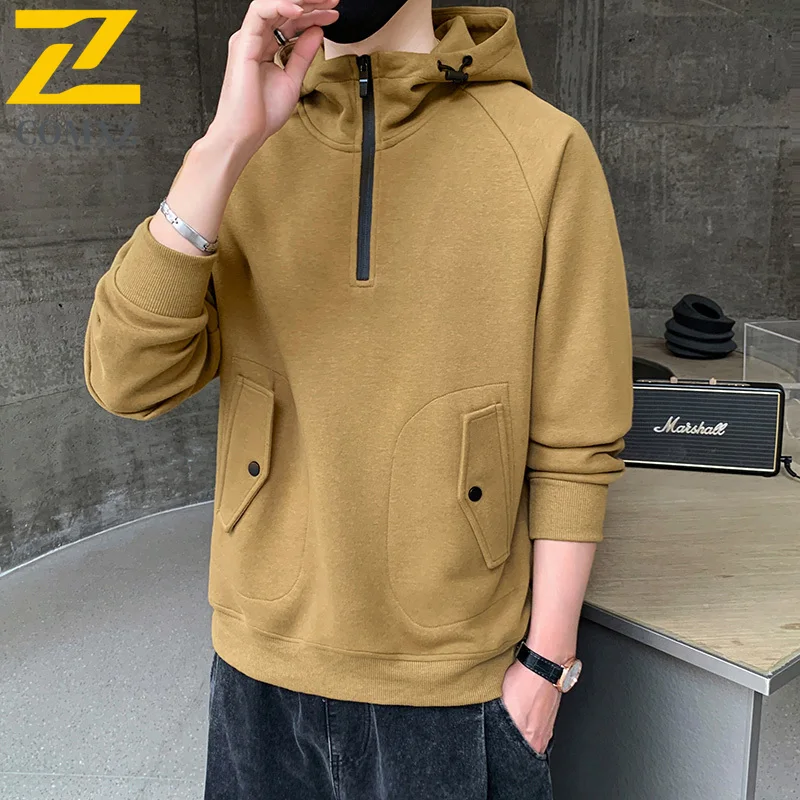 COMXZ 2025, большие мужские осенние новые модные брендовые свободные толстовки с капюшоном, повседневный пуловер с принтом, модная уличная одежда, универсальный топ
COMXZ 2025, большие мужские осенние новые модные брендовые свободные толстовки с капюшоном, повседневный пуловер с принтом, модная уличная одежда, универсальный топ