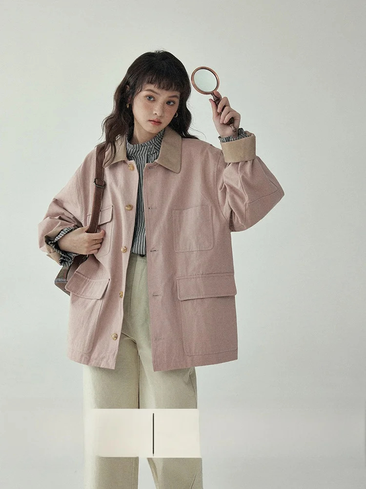 North Island AMUU, цветная блузка в стиле ретро, повседневная женская одежда Jaet с несколькими ketsми, рабочая одежда, весенне-осенний топ высокого класса
North Island AMUU, цветная блузка в стиле ретро, повседневная женская одежда Jaet с несколькими ketsми, рабочая одежда, весенне-осенний топ высокого класса