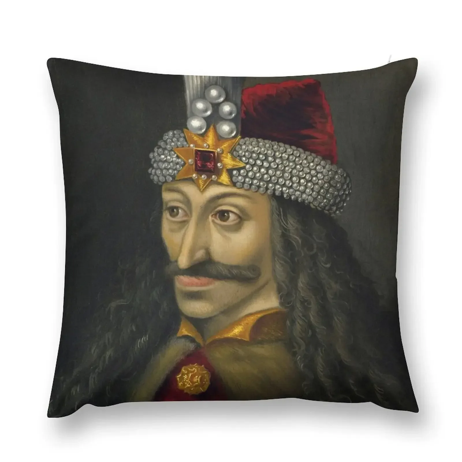 Vlad the Impaler Portrait Throw Pillow Decorative Cushions Luxury Pillow Cover pillow
Vlad the Impaler Portrait Throw Pillow Decorative Cushions Luxury Pillow Cover pillow