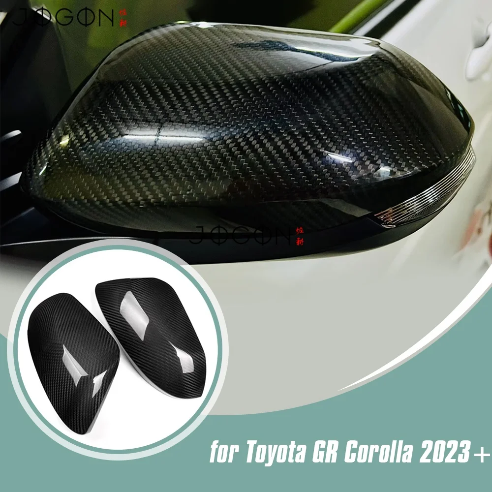 Carbon Fiber Exterior Car Side Wing Rear View Mirror Caps Rearview Mirror Cover Trim For Toyota GR Corolla 2023 2024 2025 2026
Carbon Fiber Exterior Car Side Wing Rear View Mirror Caps Rearview Mirror Cover Trim For Toyota GR Corolla 2023 2024 2025 2026