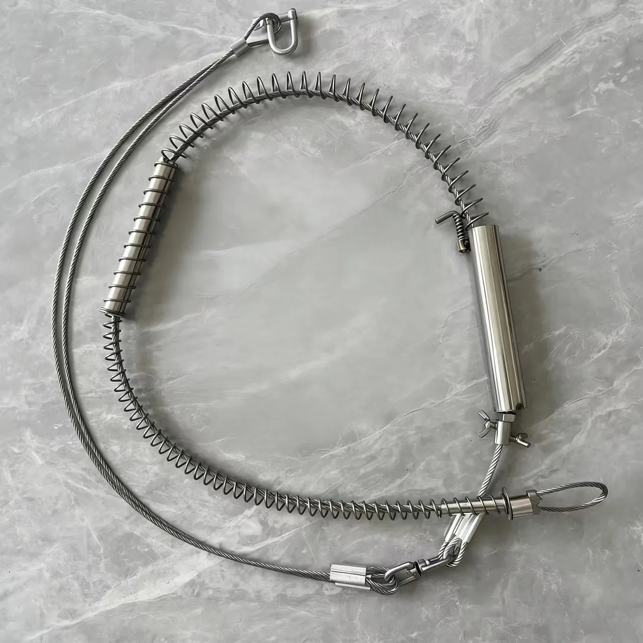 Wire Rope With Nuts 1PC Two Section Double Steel Wire Stronger Replacement Spring
Wire Rope With Nuts 1PC Two Section Double Steel Wire Stronger Replacement Spring