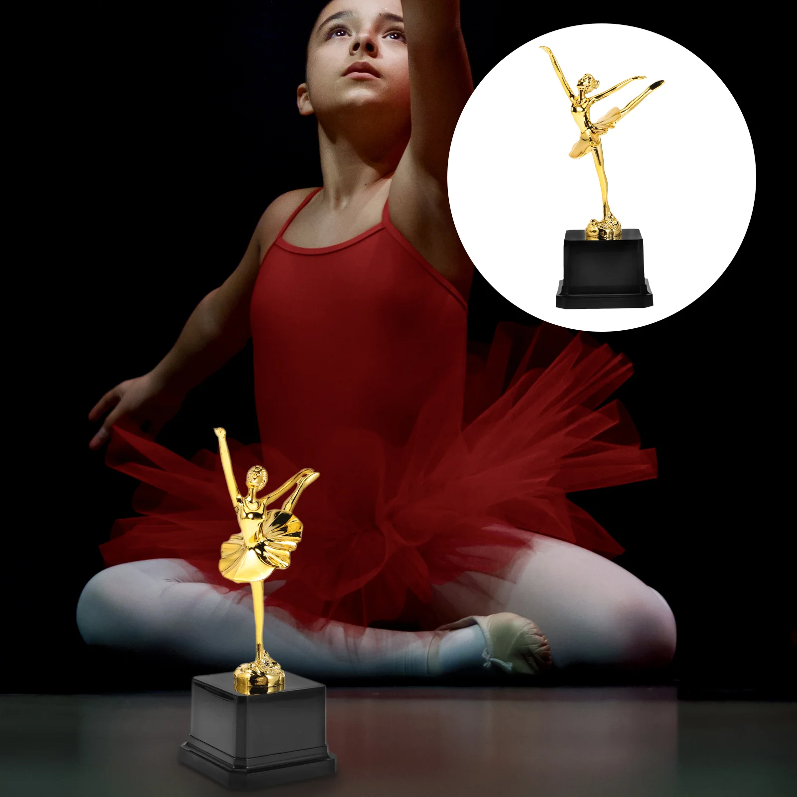 Ballet Dance Trophy 20CM Gold Reward Trophies Children Lightweight Plastic Smooth No Burr Nameplate Recess Games Talent
Ballet Dance Trophy 20CM Gold Reward Trophies Children Lightweight Plastic Smooth No Burr Nameplate Recess Games Talent