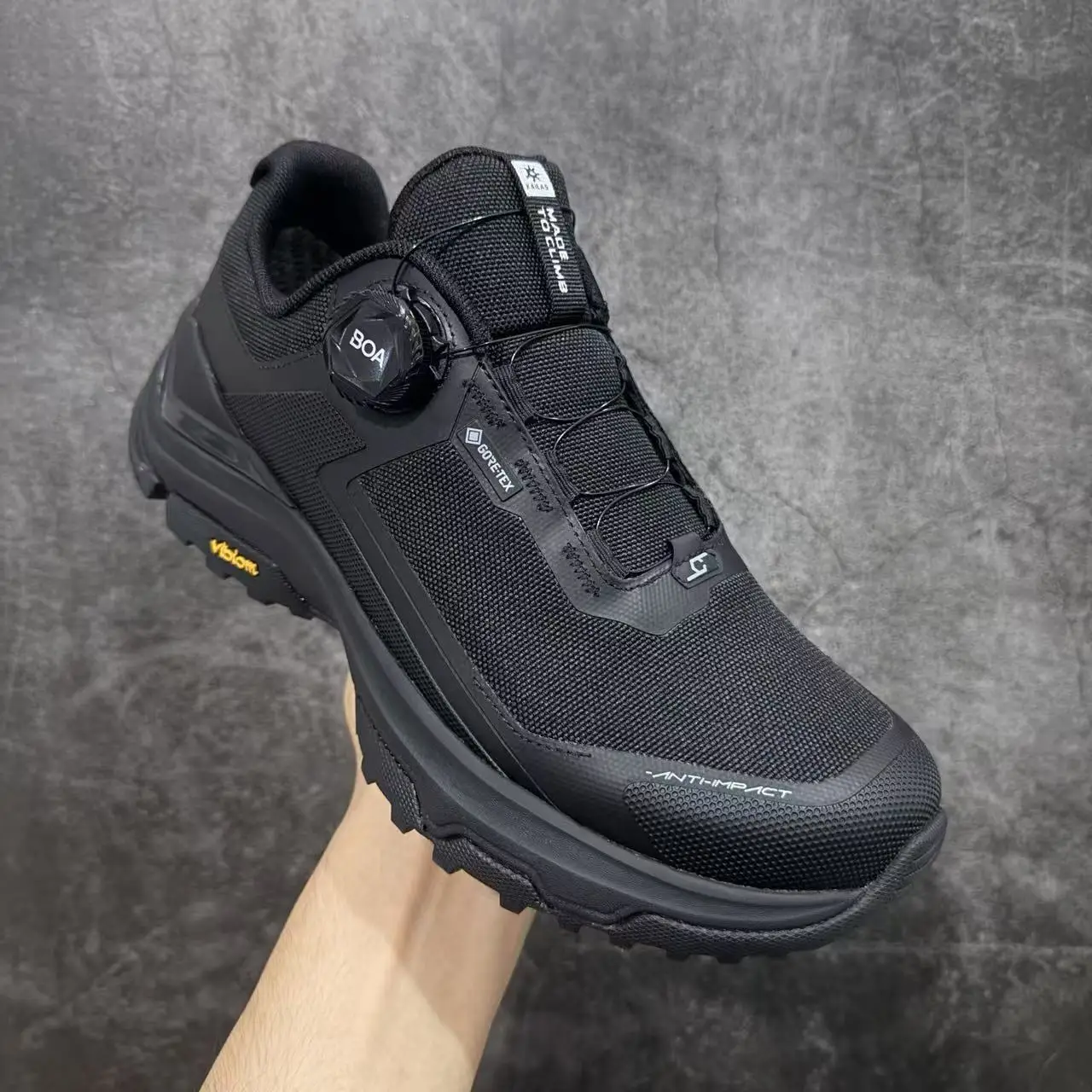 Men's Waterproof Hiking Shoes with Dial Lacing System Anti-slip Outdoor Trekking Trail Running Lightweight Cushioning Footwear
Men's Waterproof Hiking Shoes with Dial Lacing System Anti-slip Outdoor Trekking Trail Running Lightweight Cushioning Footwear