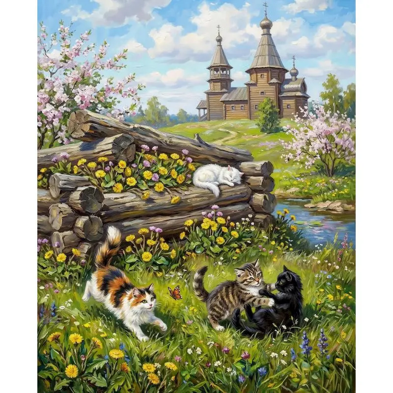 GATYZTORY Cat Paint By Numbers Kits Canvas Painting Scenery Craft Supplies Gift Picture On Numbers
GATYZTORY Cat Paint By Numbers Kits Canvas Painting Scenery Craft Supplies Gift Picture On Numbers