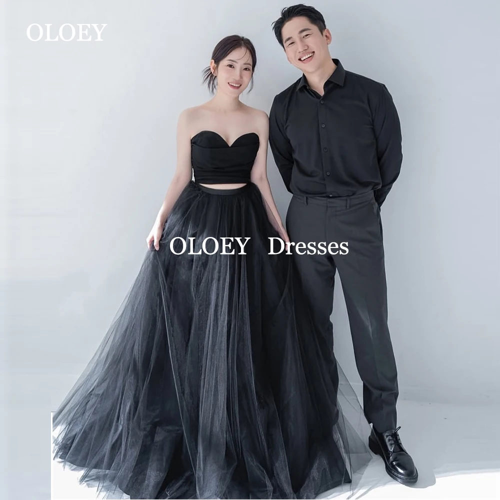 OLOEY Simple Black A Line Prom Dresses Korea Wedding Photoshoot Sweetheart Floor Length Party Gowns Sleeveless Sets Customized
OLOEY Simple Black A Line Prom Dresses Korea Wedding Photoshoot Sweetheart Floor Length Party Gowns Sleeveless Sets Customized