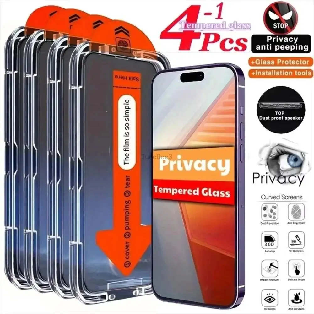 Oleophobic Coating Privacy Screen Protector For Iphone 13 17 15 16 14 12 11 Pro Max Mini Air 16E 7 Plus SE XR XS Tempered Glass
Oleophobic Coating Privacy Screen Protector For Iphone 13 17 15 16 14 12 11 Pro Max Mini Air 16E 7 Plus SE XR XS Tempered Glass