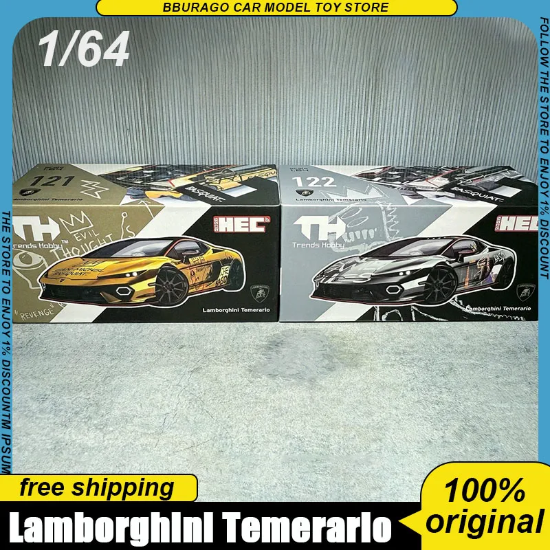 Trends Hobby 1:64 Lamborghini Temerario Basquiat Hec Exhibition Limited Edition Diecast Model 2999 Pcs Only Collectible Toy Gift
Trends Hobby 1:64 Lamborghini Temerario Basquiat Hec Exhibition Limited Edition Diecast Model 2999 Pcs Only Collectible Toy Gift