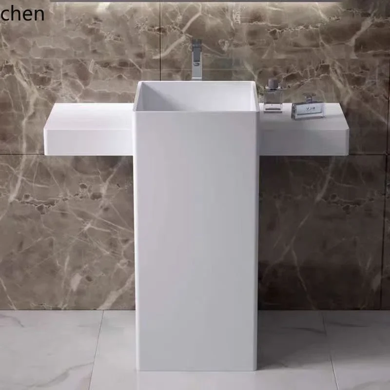 ZML Bathroom Countertop Integrated Floor-Standing Wash Basin Pedestal Basin Bathroom Wash Basin
ZML Bathroom Countertop Integrated Floor-Standing Wash Basin Pedestal Basin Bathroom Wash Basin