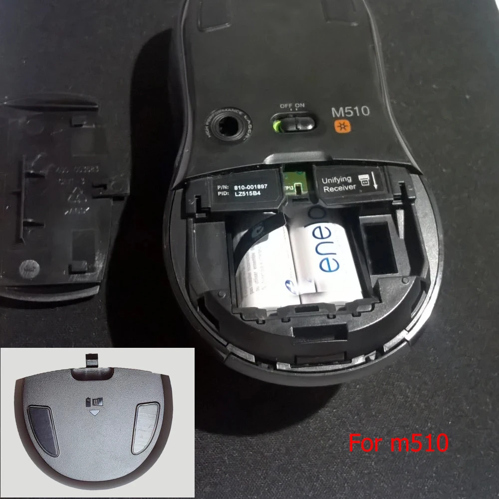For Logitech m510 Mouse Replacement Mouse Battery Case Cover Shell Mouse Accessories 1Pcs Black
For Logitech m510 Mouse Replacement Mouse Battery Case Cover Shell Mouse Accessories 1Pcs Black