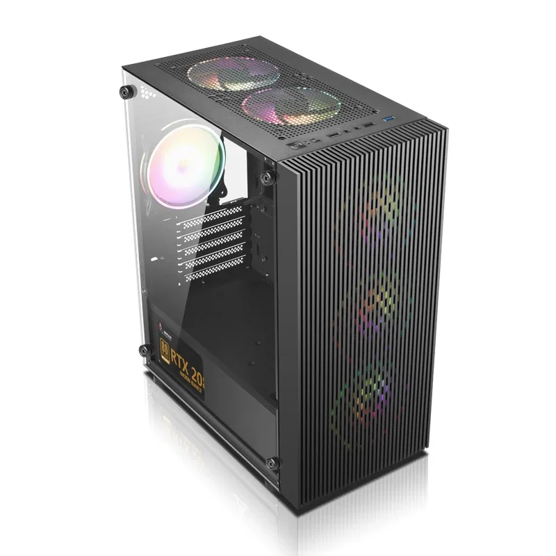 'High Quality Black for Mesh for M-Atx Tower Gaming Computer Cases Towers Office Computer Casing Desktop Pc Case
'High Quality Black for Mesh for M-Atx Tower Gaming Computer Cases Towers Office Computer Casing Desktop Pc Case
