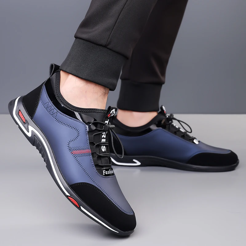 Hip Hop Style Men Casual Shoes Non Slip Thick Sole Breathable Fabric Daily Outdoor Street Walking Lace Up Sneakers
Hip Hop Style Men Casual Shoes Non Slip Thick Sole Breathable Fabric Daily Outdoor Street Walking Lace Up Sneakers