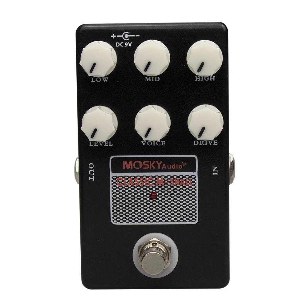 Mosky Classic M-SHALL SPEAKER SIMULATION Guitar Pedal True Bypass Full Metal Shell for Electric Guitar Musical Instruments
Mosky Classic M-SHALL SPEAKER SIMULATION Guitar Pedal True Bypass Full Metal Shell for Electric Guitar Musical Instruments