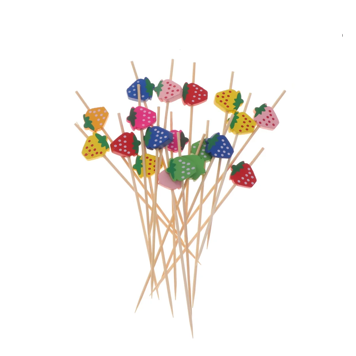 100Pcs Disposable Wooden Picks Cocktail Fruit Food Appetizer Sticks Eco-Friendly Party Supplies
100Pcs Disposable Wooden Picks Cocktail Fruit Food Appetizer Sticks Eco-Friendly Party Supplies