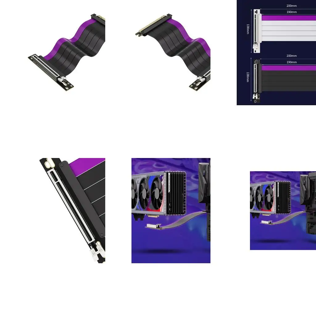 PCIE4.0 x16 Расширение графической карты Рассматриваемая кабельная конструкция для расширения сплошного диска GPU Экранированное
PCIE4.0 x16 Расширение графической карты Рассматриваемая кабельная конструкция для расширения сплошного диска GPU Экранированное