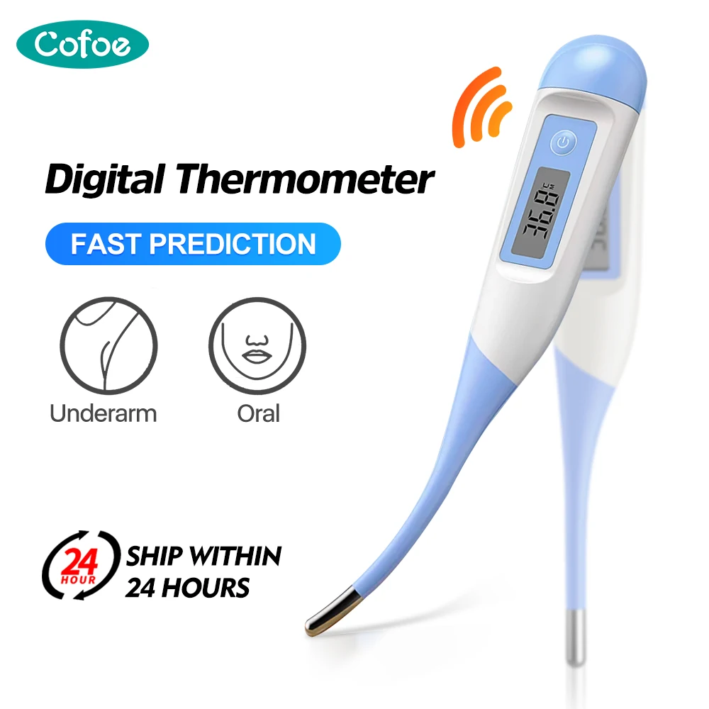 Cofoe Medical Electronic Thermometer Home Temperature Table for Infants and Young Children Accurate Kids Adult Thermometer
Cofoe Medical Electronic Thermometer Home Temperature Table for Infants and Young Children Accurate Kids Adult Thermometer
