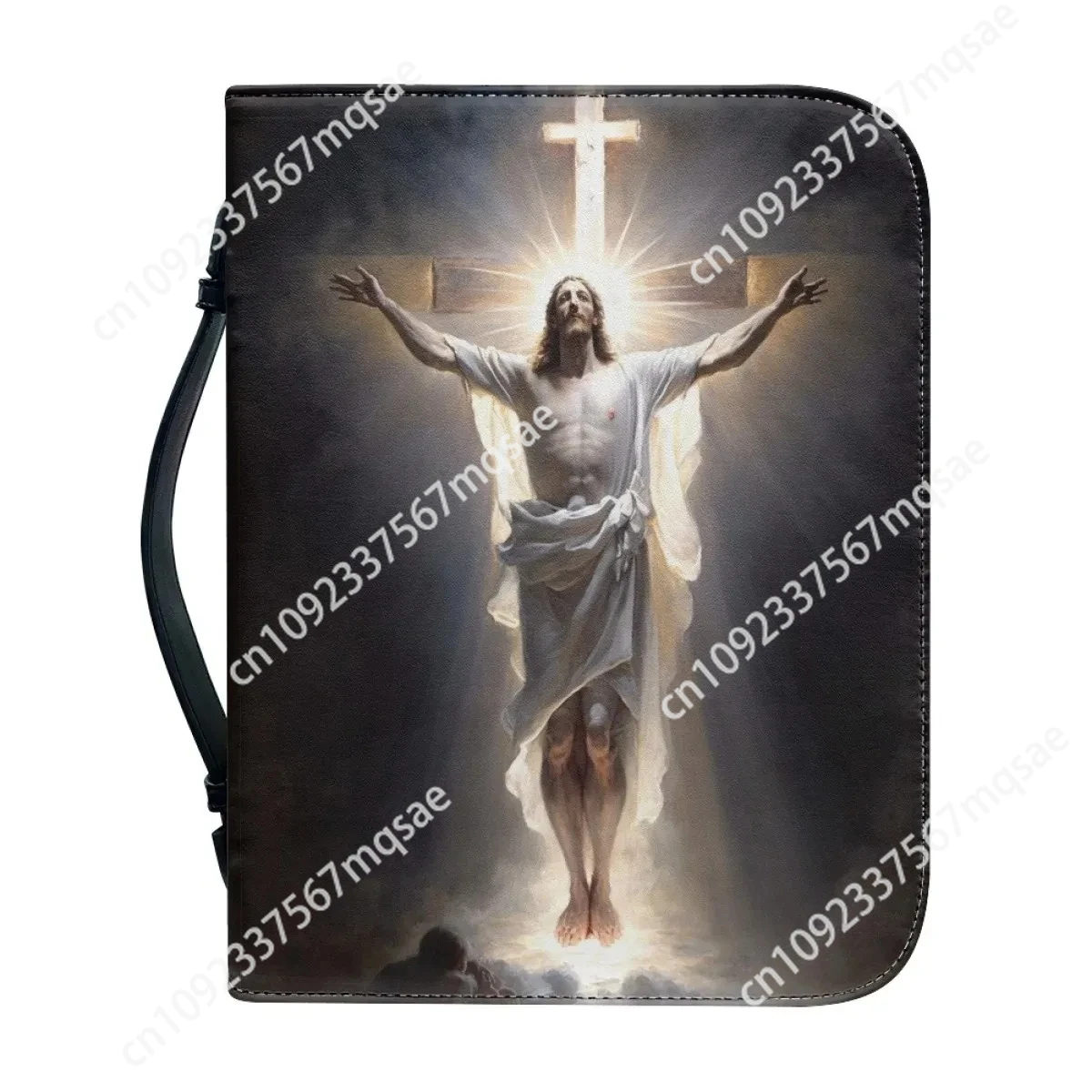 Jesus Pattern Print Bible Cover Case Leather Bible Bag for Women Zipper Handle Handbags Christian Practical Bible Storage Bags
Jesus Pattern Print Bible Cover Case Leather Bible Bag for Women Zipper Handle Handbags Christian Practical Bible Storage Bags