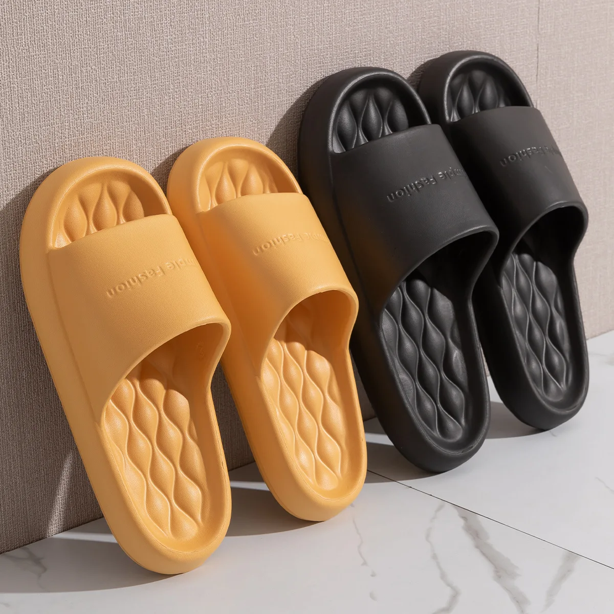 New Fashion Women Men Slippers Summer Beach Sandals Casual Light Soft Sole Slides Couples Platform Home Bathroom Non-slip Shoes
New Fashion Women Men Slippers Summer Beach Sandals Casual Light Soft Sole Slides Couples Platform Home Bathroom Non-slip Shoes