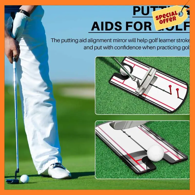AD08-Golf Putting Alignment Mirror Portable Putter Training Aid Golf Putting Mirror Practice Putting Tool
AD08-Golf Putting Alignment Mirror Portable Putter Training Aid Golf Putting Mirror Practice Putting Tool