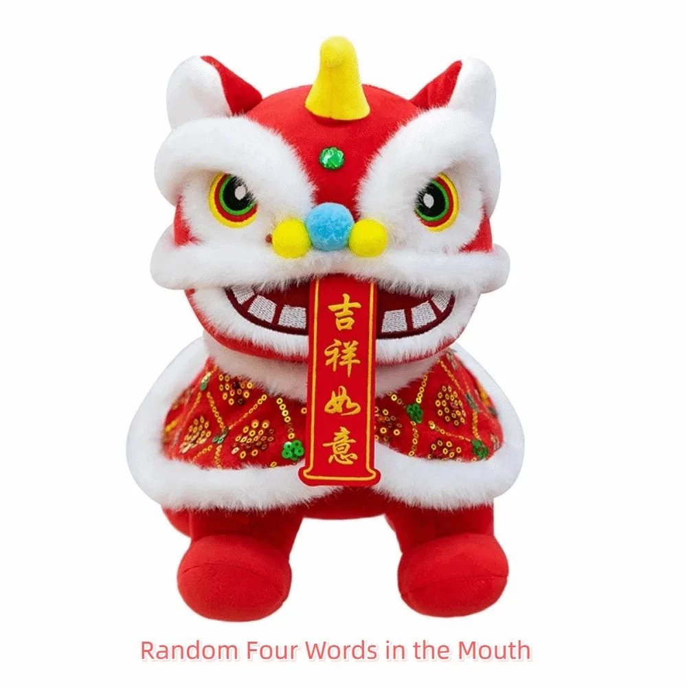 Lion Dance Lion Dance Colorful Sequined 21/30/40cm Stuffed Animal Pendants Creative Fluffy Chinese New Year Gift
Lion Dance Lion Dance Colorful Sequined 21/30/40cm Stuffed Animal Pendants Creative Fluffy Chinese New Year Gift