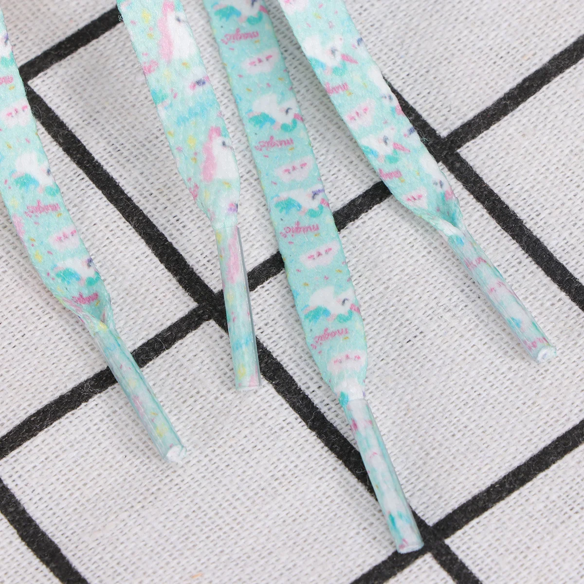 2Pair Unicorn and Flag Pattern Shoe Laces Flat Double Layered Shoelaces Strong Polyester Strings for Sports Casual Shoes Kids
2Pair Unicorn and Flag Pattern Shoe Laces Flat Double Layered Shoelaces Strong Polyester Strings for Sports Casual Shoes Kids