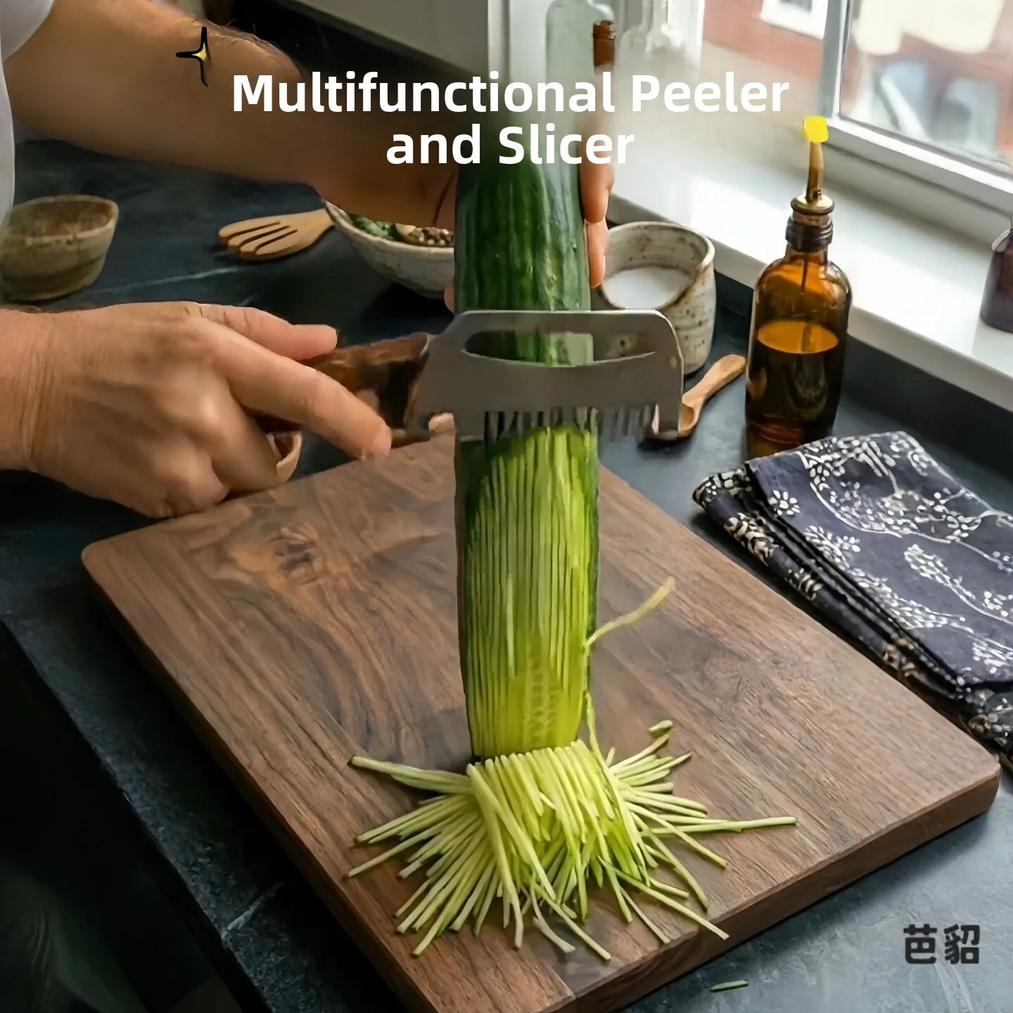 Stainless Steel Kitchen Vegetable Slicer Onion Herb Grater Multi-Function Anti-Hand Injury Home Use Tool Chopper Cutter
Stainless Steel Kitchen Vegetable Slicer Onion Herb Grater Multi-Function Anti-Hand Injury Home Use Tool Chopper Cutter