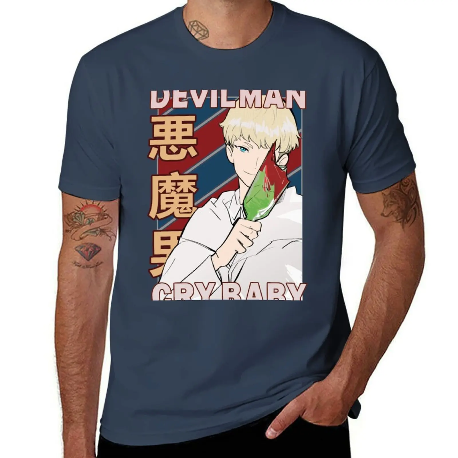 Ryo Asuka devilman crybaby Anime Design| Gift T-Shirt Casual Minimalist Short Sleeve Top
Ryo Asuka devilman crybaby Anime Design| Gift T-Shirt Casual Minimalist Short Sleeve Top