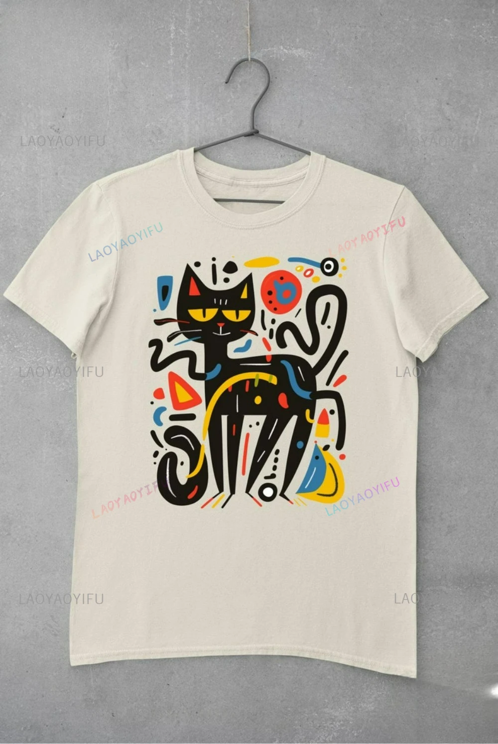 Artful Cat Cotton T-shirt Pet Lover Gift Keith Haring Inspired Cat Vibrant Minimalist Art Dynamic Pose Artistic Pop Art
Artful Cat Cotton T-shirt Pet Lover Gift Keith Haring Inspired Cat Vibrant Minimalist Art Dynamic Pose Artistic Pop Art